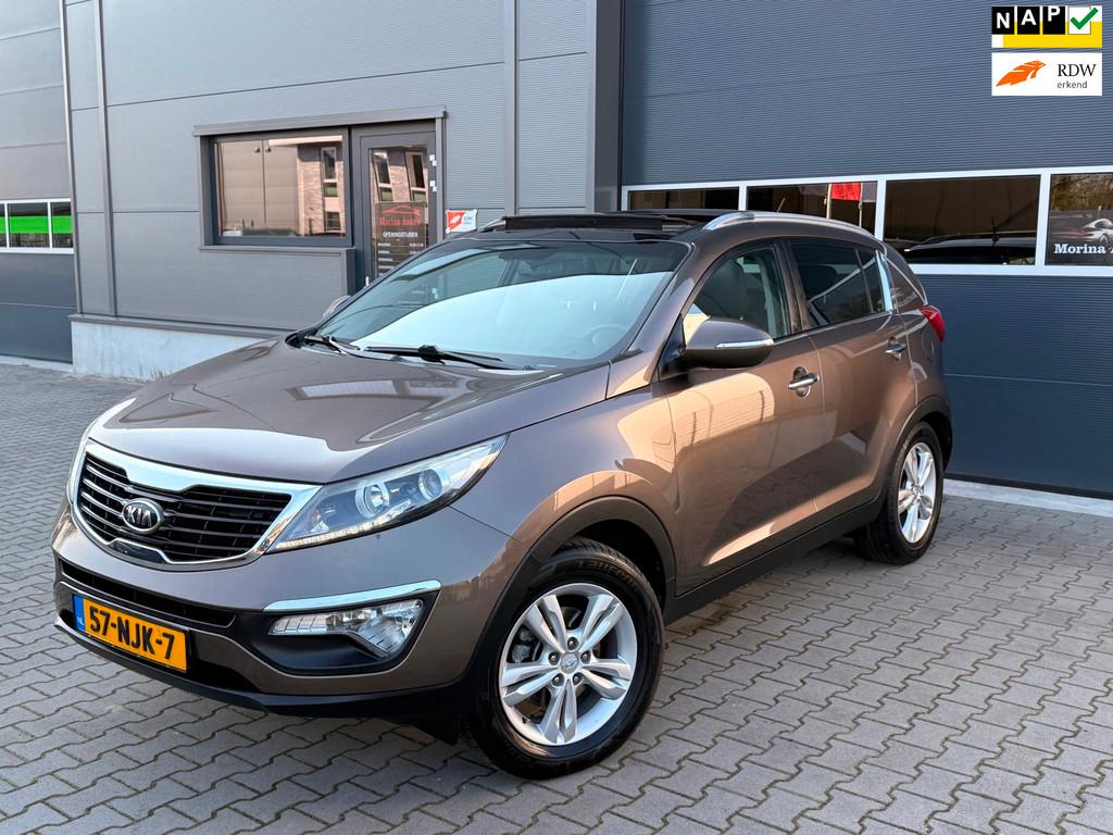 Kia Sportage 2.0 X-ecutive Plus Pack, Auto's, Parkeersensor, Gebruikt, Zwart, 4 cilinders