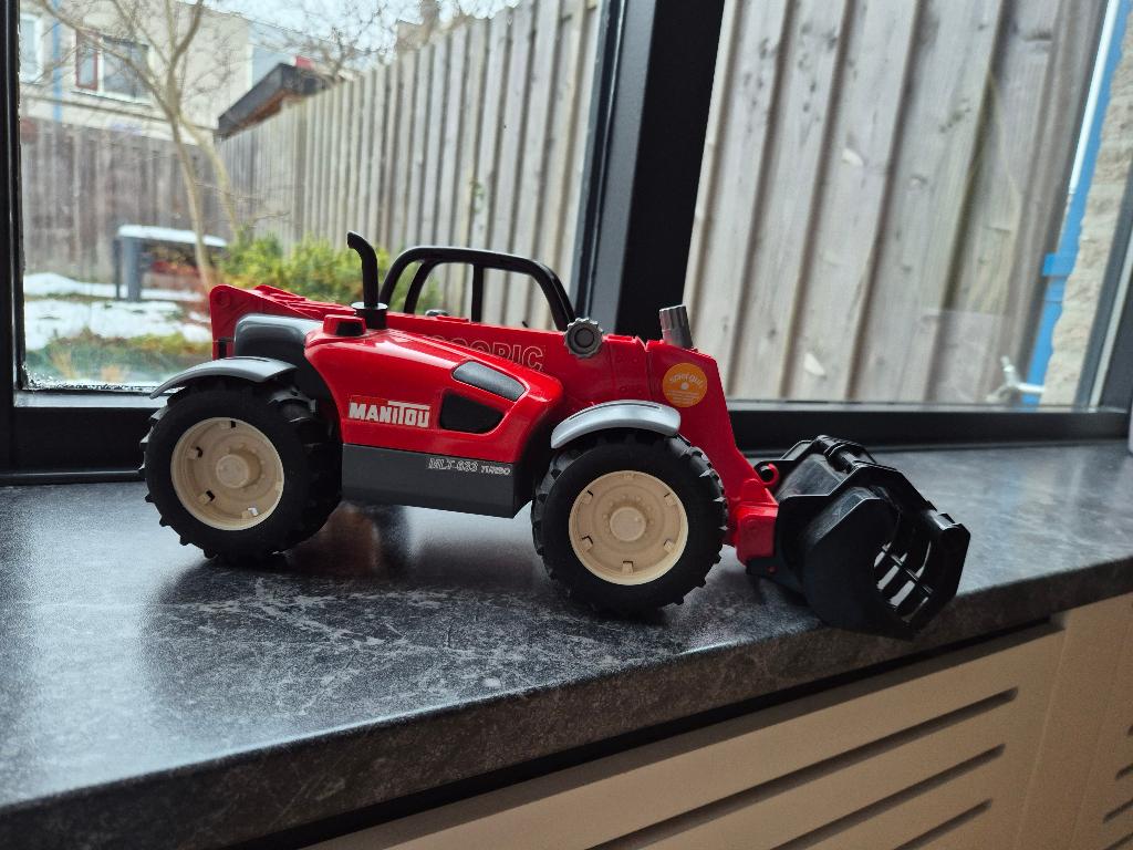 Bruder Manitou  MLT 633 Verrijker, Kinderen en Baby's, Speelgoed | Speelgoedvoertuigen, Ophalen of Verzenden, Gebruikt