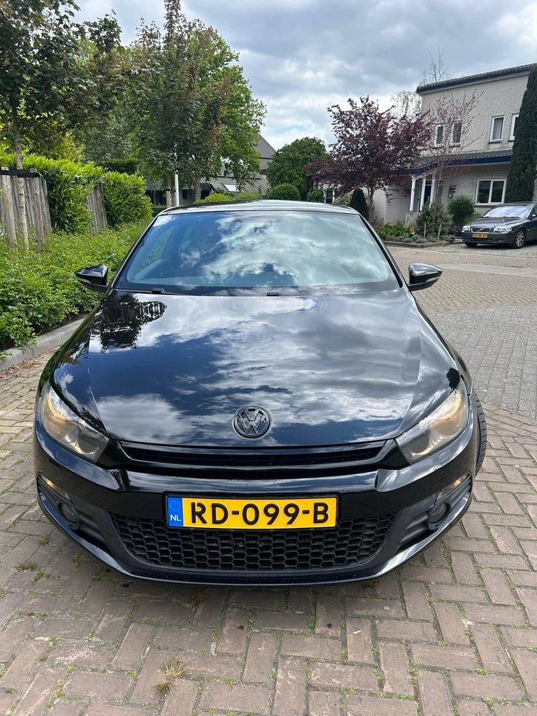 Volkswagen Scirocco 1.4 TSI 118KW/Nw ketting!  2008 Zwart, Voorwielaandrijving, 15 km/l, 4 cilinders, Zwart