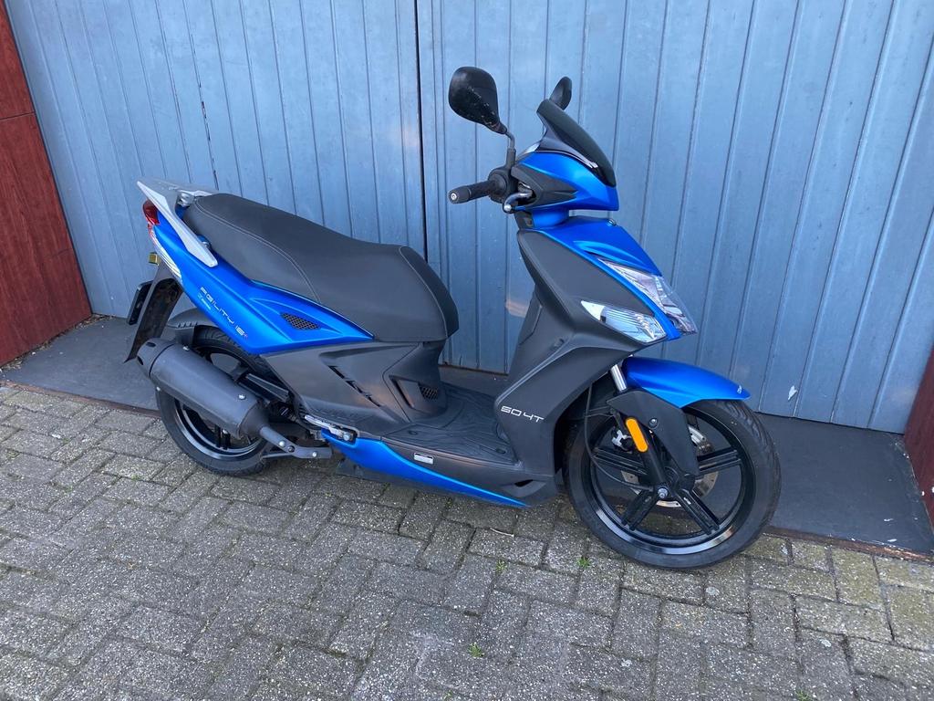Kymco Agility 16+ 50 4T uit 2019 - Blauw, Ophalen of Verzenden, Gebruikt, Benzine, Agility