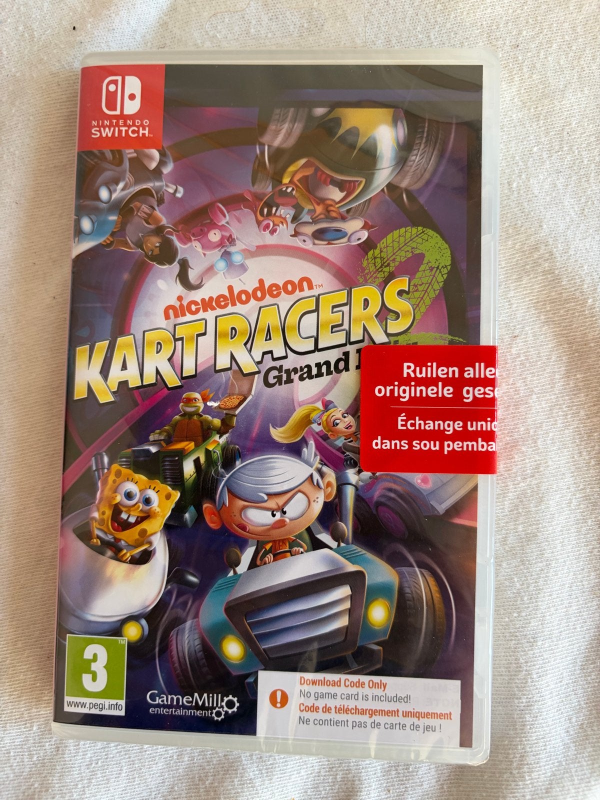 Nickelodeon Kart Racers 2: Grand Prix - Nintendo Switch (Nie, Racen en Vliegen, Nieuw, Eén computer, Ophalen of Verzenden