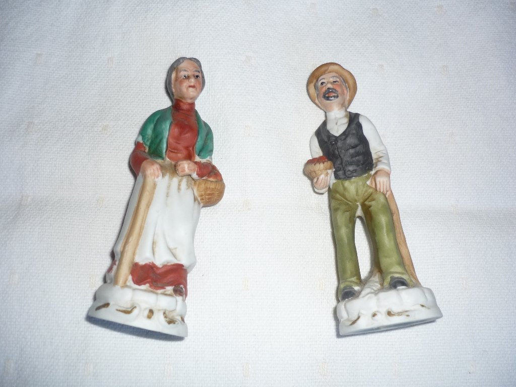 2  beeldjes, Verzamelen, Beelden en Beeldjes, Ophalen of Verzenden, Zo goed als nieuw, Overige typen