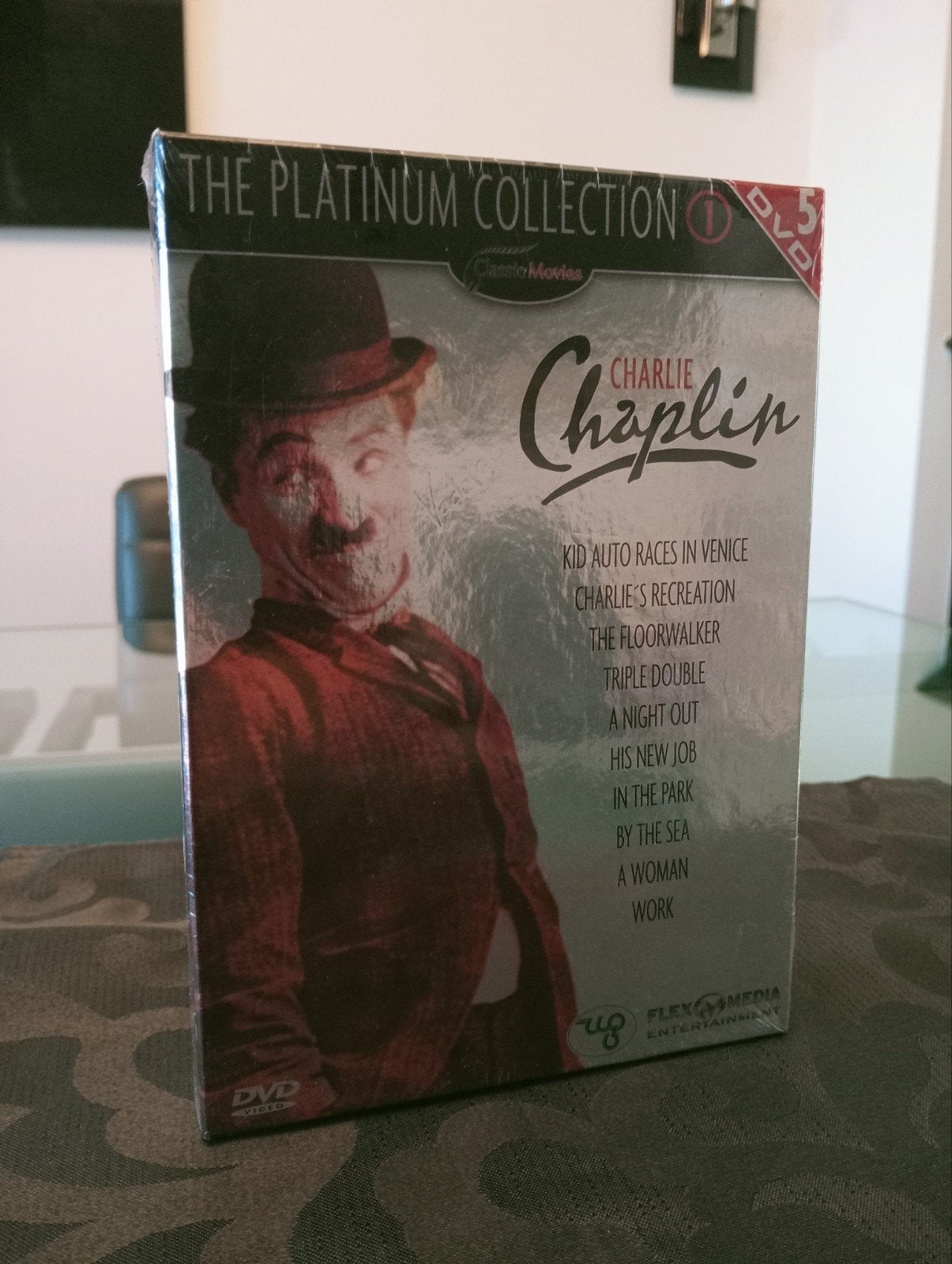 Charlie Chaplin - The Platinum Collection 1 (5 DVD Box) -, Alle leeftijden, Ophalen of Verzenden, Nieuw in verpakking, Komedie
