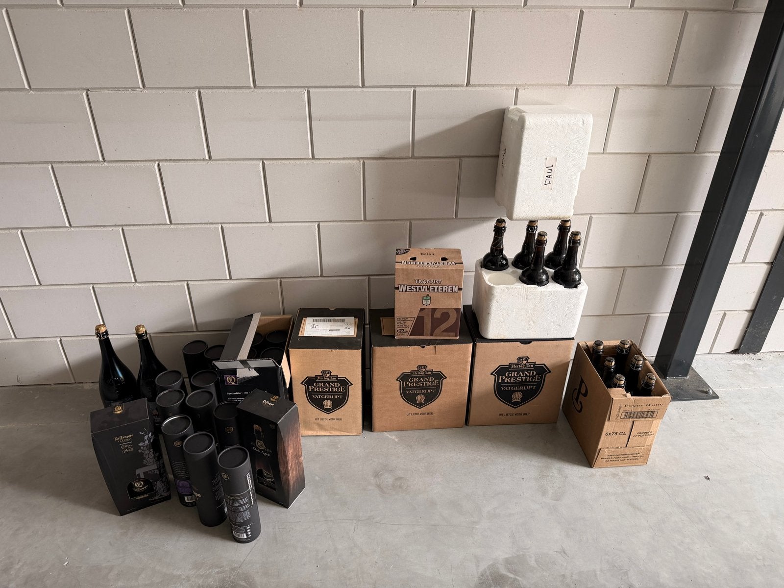 Bierverzameling: Hertog Jan Vatgerijpt, Grand Prestige & La, Ophalen, Zo goed als nieuw, Flesje(s), Hertog Jan