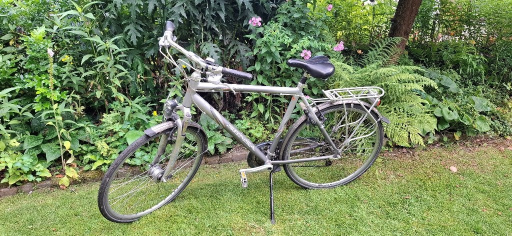 Sensa hybride Toerfiets, 28 inch, Gebruikt, Vering, Velgrem