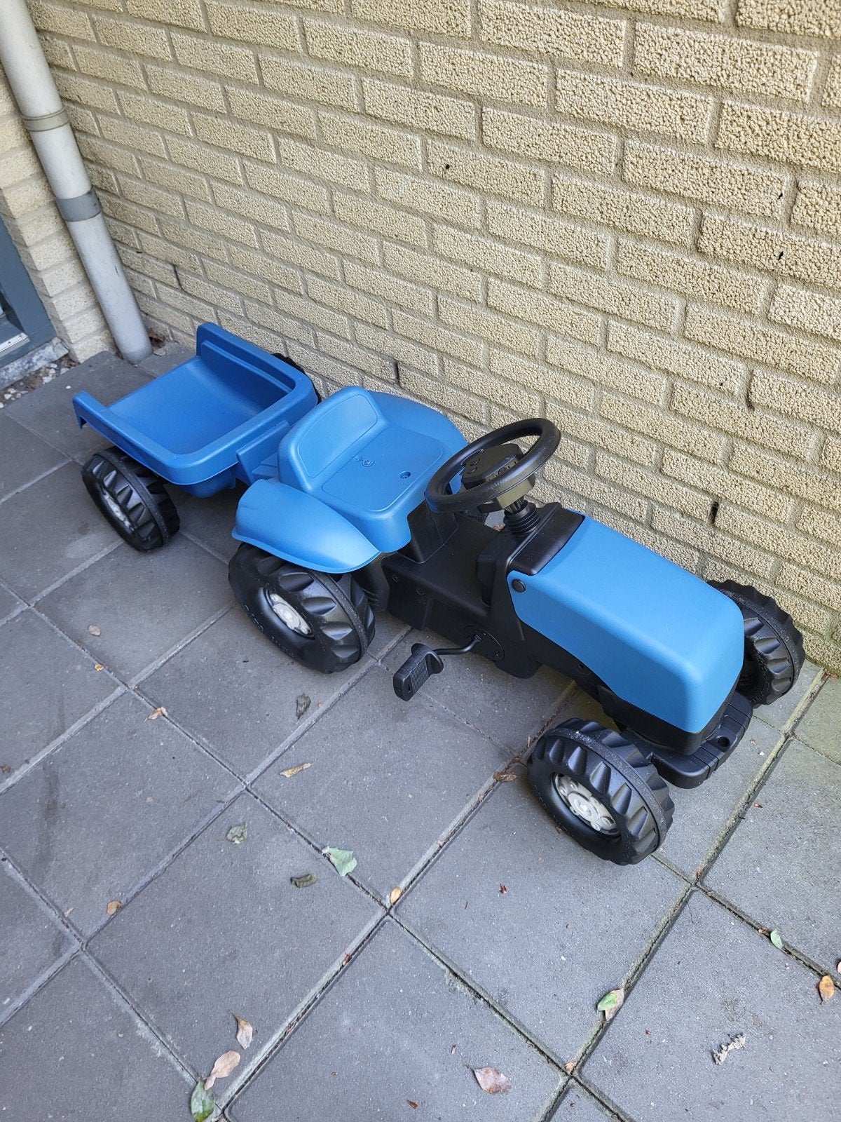 Roly Toys traptractor met aanhanger voor kinderen, Ophalen of Verzenden, Gebruikt, Trapvoertuig