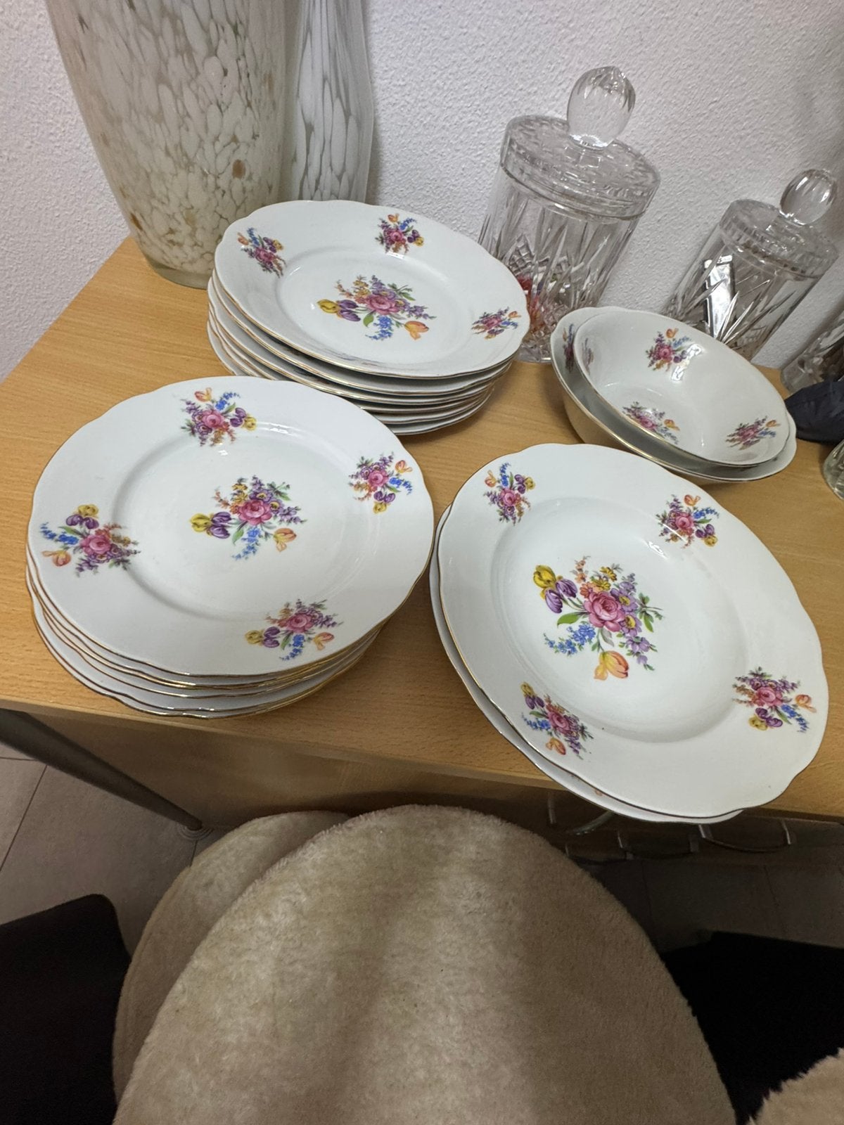 Vintage Bohemia Servies - Made in Czechoslovakia, Ophalen
