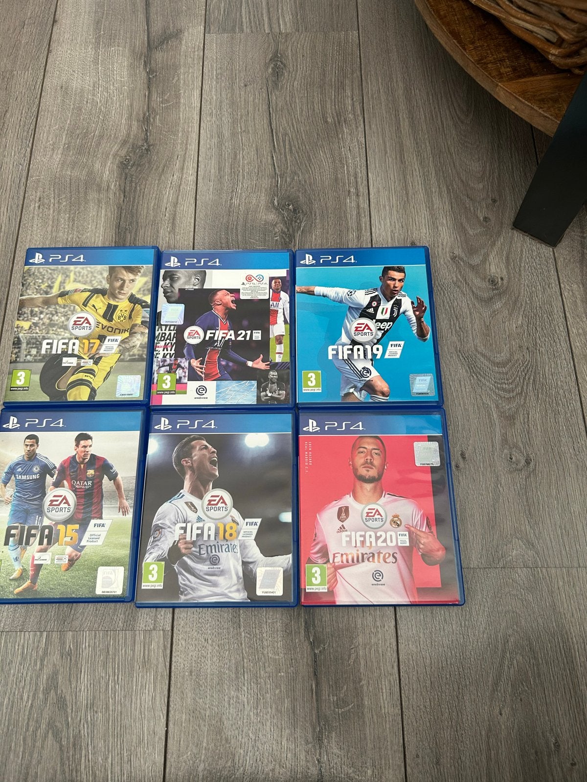 FIFA PS4 Games - Diverse Collectie (FIFA 15 t/m 21), Gebruikt, Eén computer, Ophalen of Verzenden, Sport