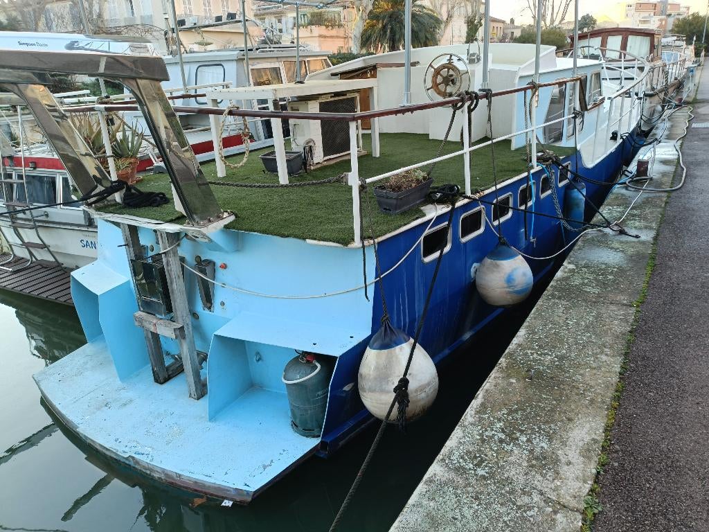 kruiser de ruiter trawler 1300 motorjacht koter, 13x4 meter, Ophalen, Gebruikt