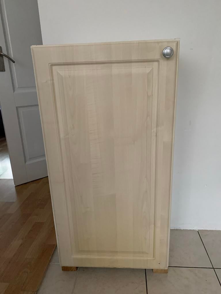 Gedemonteerde keukenkasten, 3 stuks, Huis en Inrichting, Keuken | Keukenelementen, Ophalen, Minder dan 50 cm, Gebruikt, Beige