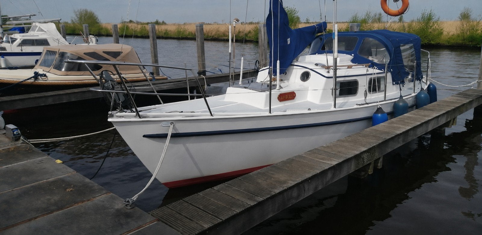 zeilboot, Ophalen, Gebruikt, Staal, Diesel