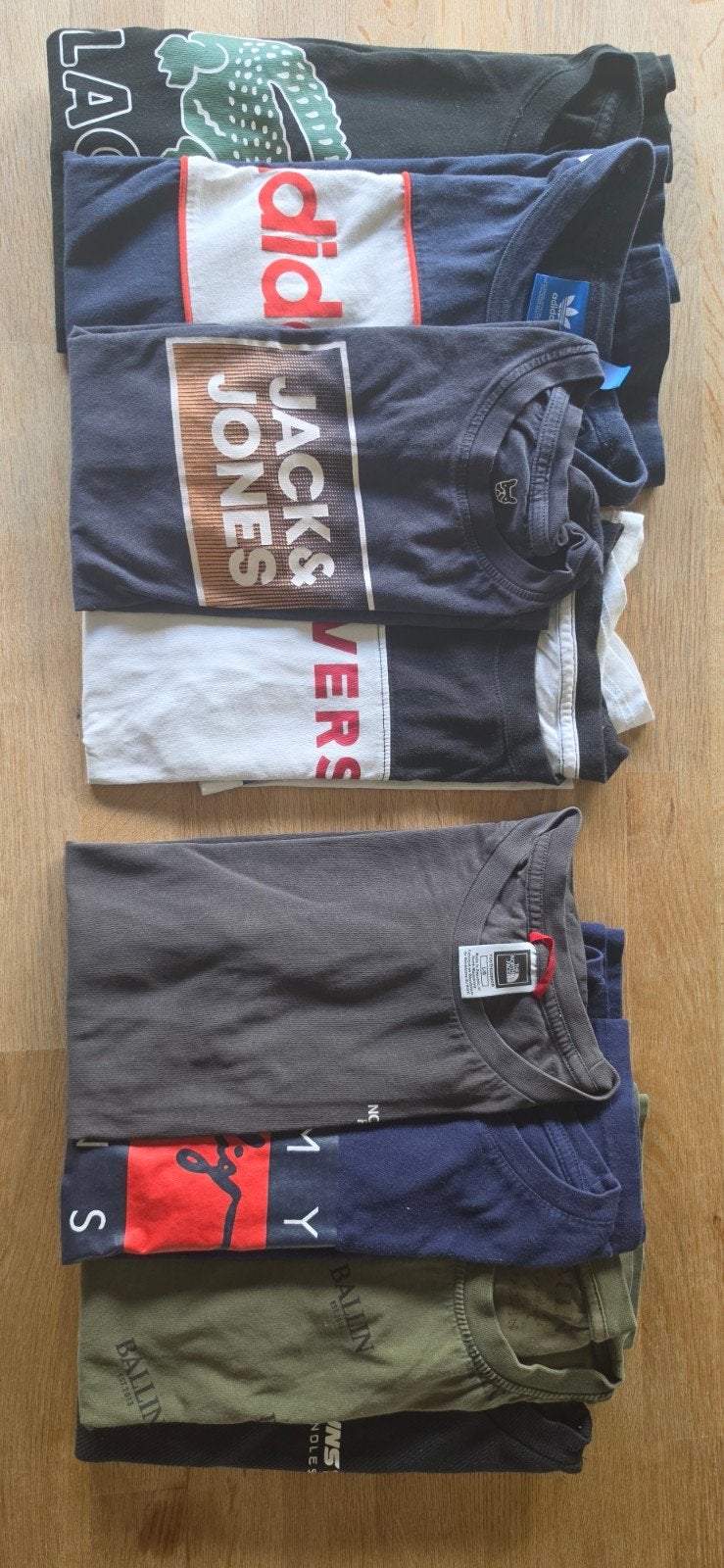 Kledingpakket jongens: truien, broeken, shorts, shirt, Ophalen, Zo goed als nieuw, Maat 164