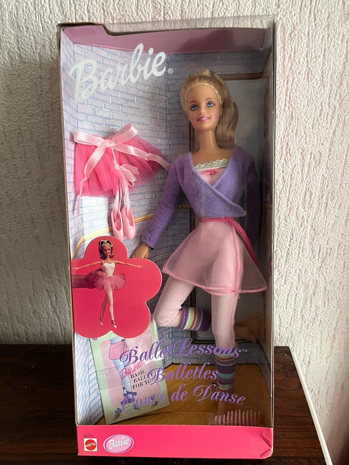 Barbie Ballet Les met een Tutu Doos Ongeopend, Ophalen, Zo goed als nieuw, Pop