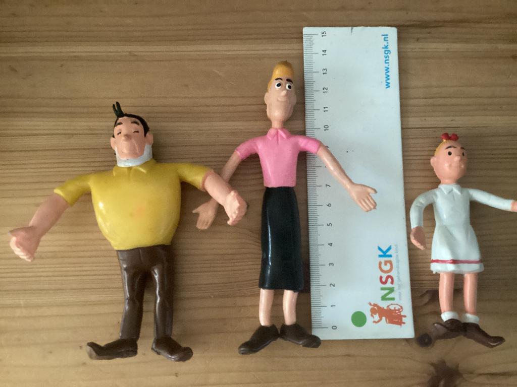 Buigpoppetjes van Suske en wiske, Verzamelen, Ophalen of Verzenden, Zo goed als nieuw