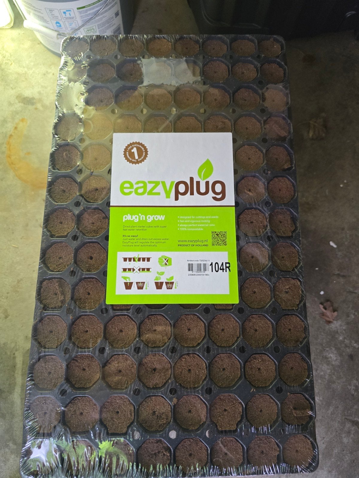 Eazy Plug 104R plug 'n grow kweektray - Nieuw, Tuin en Terras, Ophalen of Verzenden, Nieuw