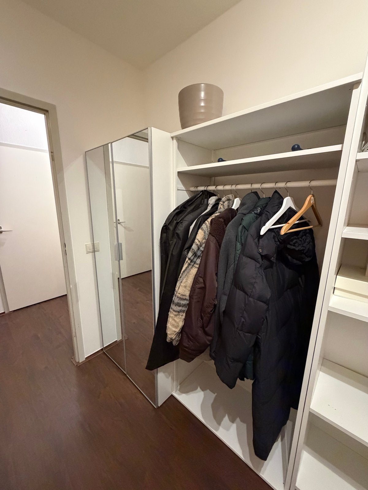 Ikea Platsa Kast - Dicht en Open met Hangruimte, Ophalen, Gebruikt, 100 tot 150 cm, 150 tot 200 cm