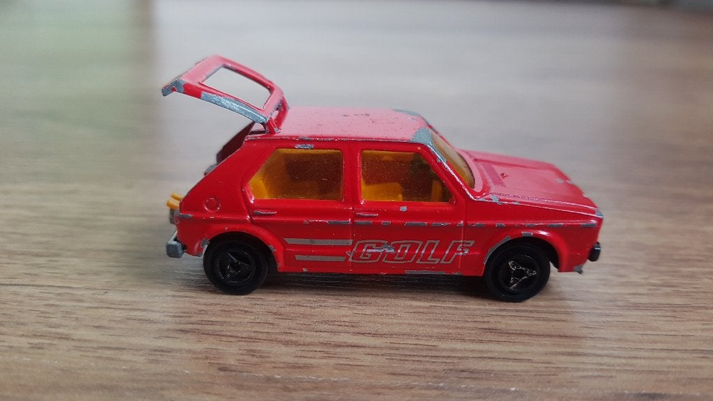 Volkswagen VW Golf I Majorette No. 210 Modelauto 1:60, Ophalen of Verzenden, Gebruikt, Auto
