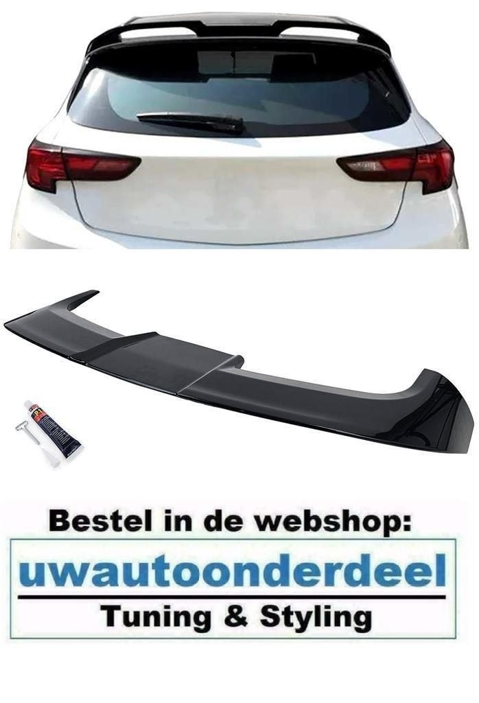 Achterklep Dak Spoiler Glans Zwart Voor Opel Astra K Hatchba, Verzenden, Automotive Parts, A.parts@hotmail.nl, Trasmolenlaan 12 3447 GZ Woerden