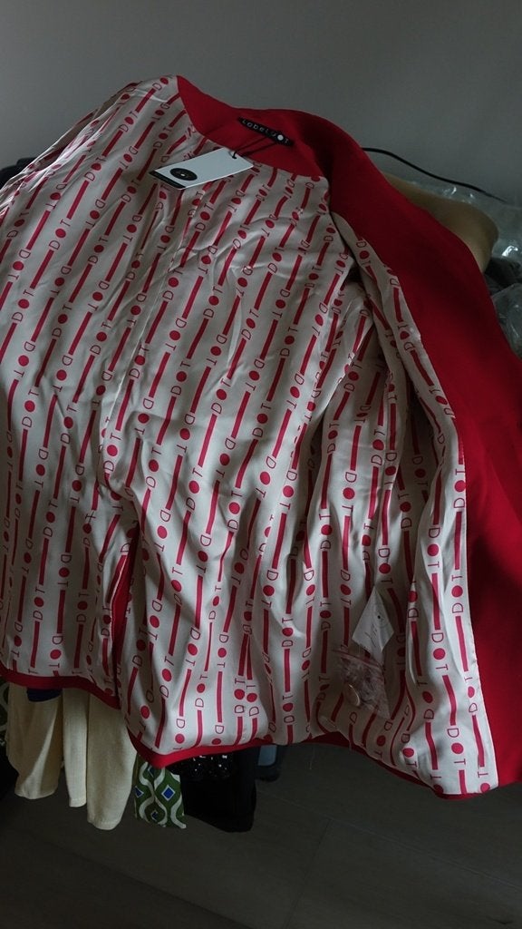 nieuw rood LABEL DOT jasje, Verzenden, Nieuw, Jasje, LABEL DOT