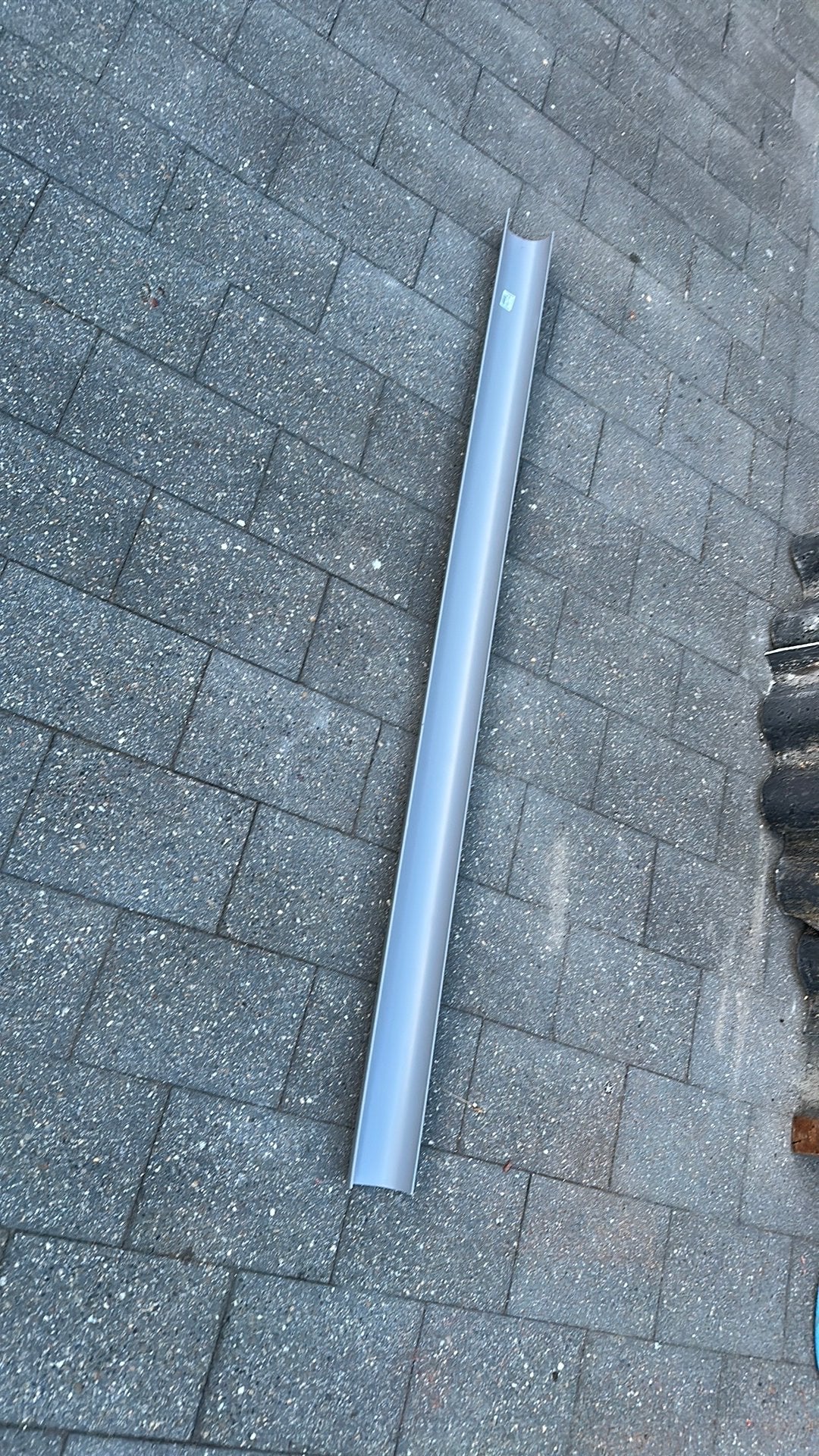 Dakgoot praxis, Doe-het-zelf en Verbouw, Buizen en Afvoer, Ophalen, Zo goed als nieuw, Zink, Dakgoot