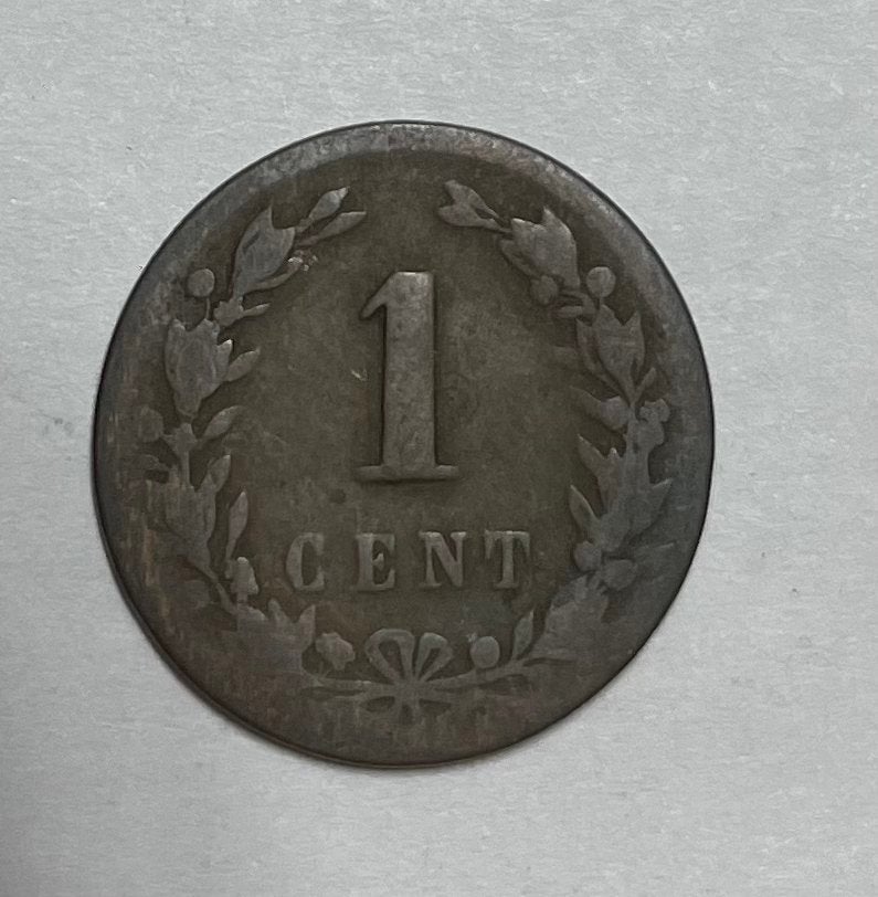 1 cent Nederland 1878, Ophalen of Verzenden