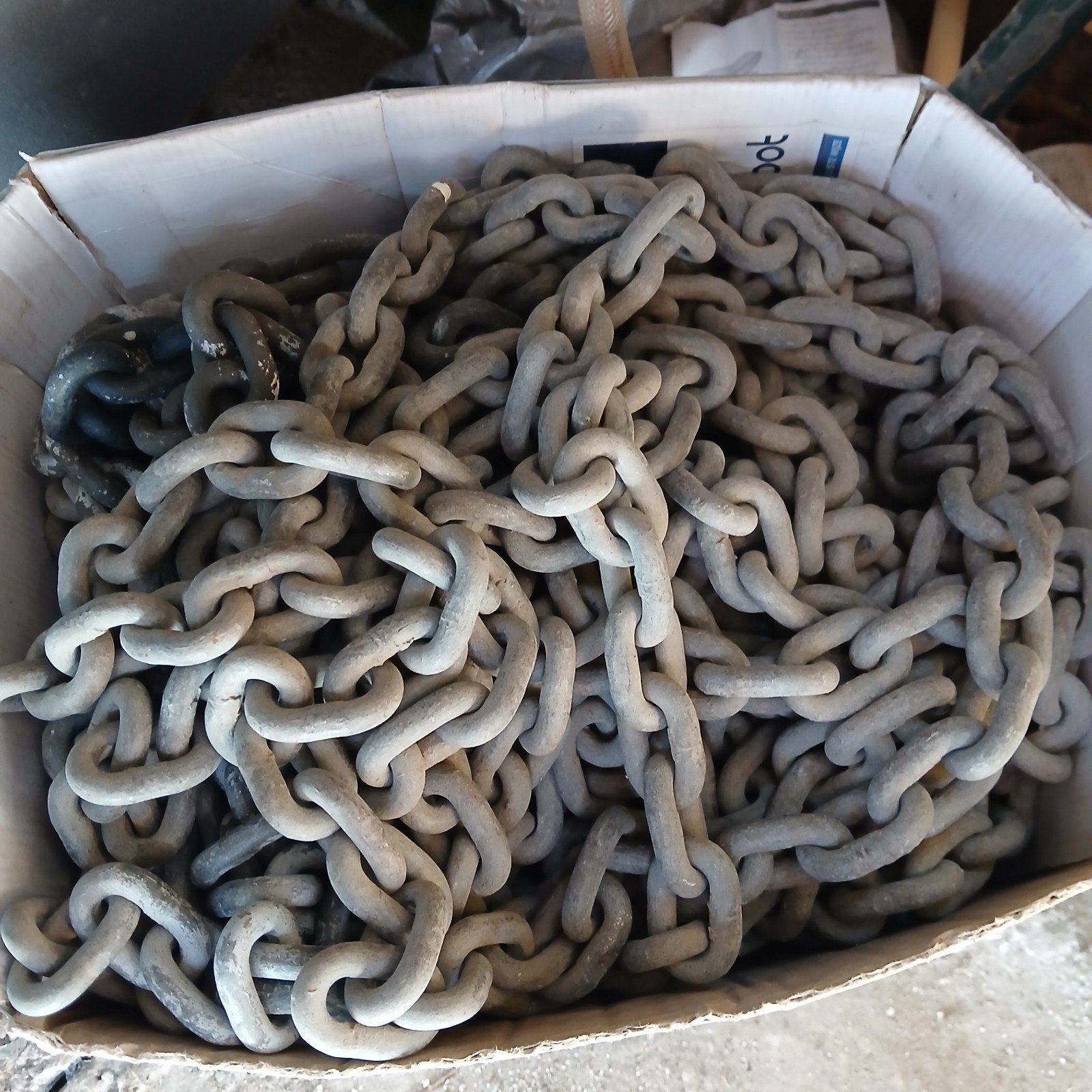 Ankerketting ruim 30 meter. din 766, Ophalen, Zo goed als nieuw, Overige typen