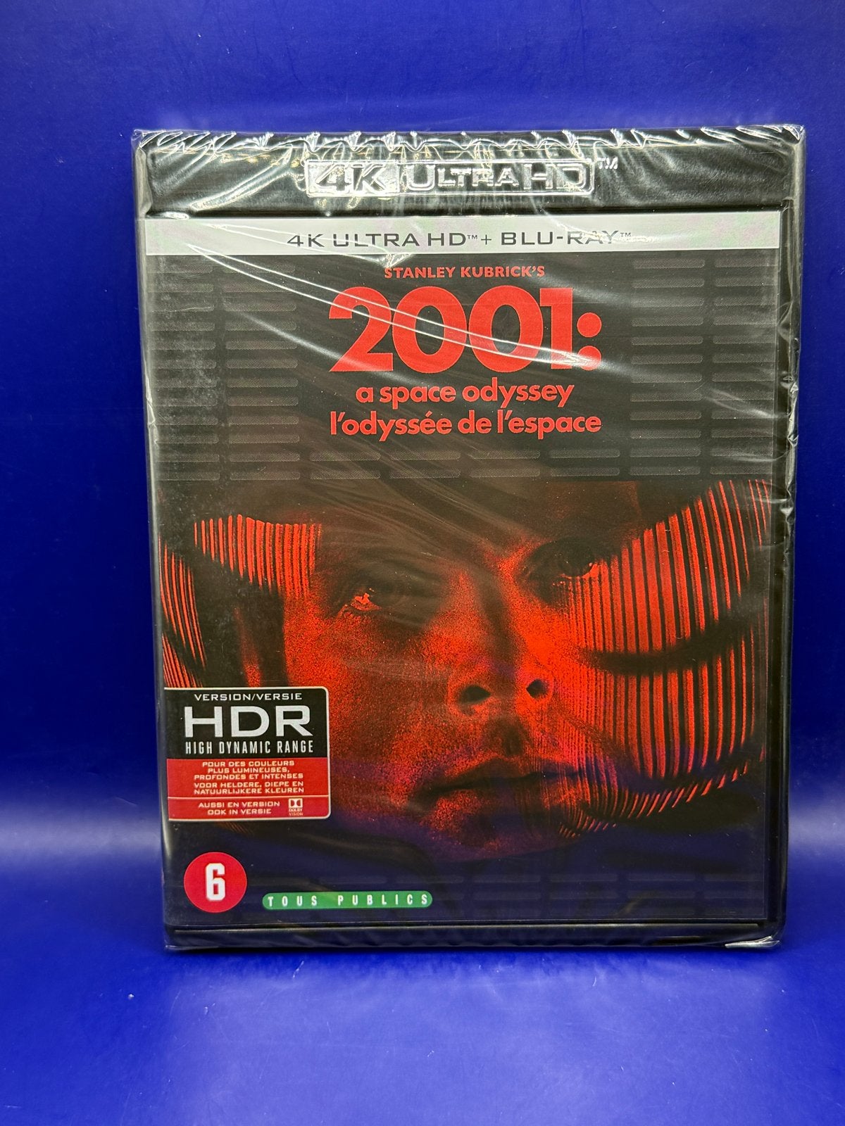 2001: A Space Odyssey 4K Ultra HD UHD + Blu-ray SEALEND- 119, Engels, Alle leeftijden, Nederlands, Film