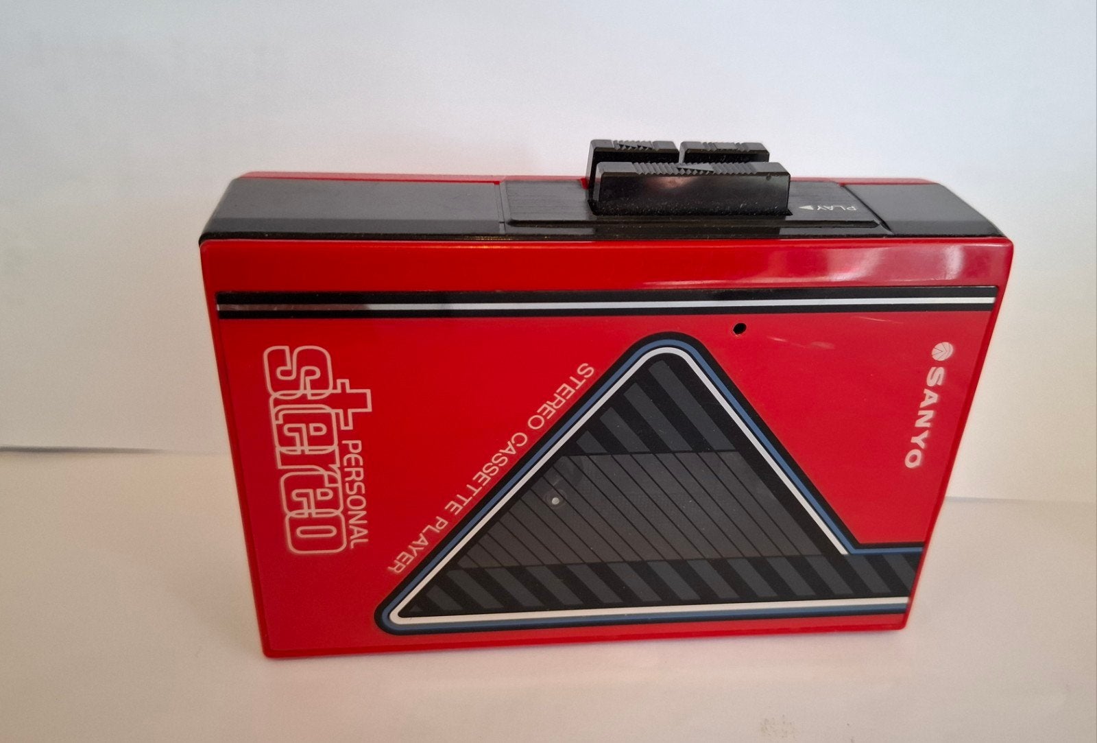 portable cassettespeler sanyo mgp9 ,walkman, retro, Ophalen of Verzenden, Gebruikt