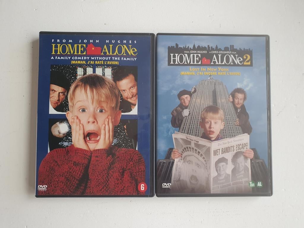 Home Alone 1 & 2 DVD Boxset - Klassieke Kerstfilms, Cd's en Dvd's, Dvd's | Thrillers en Misdaad, Gebruikt, Overige genres, Boxset