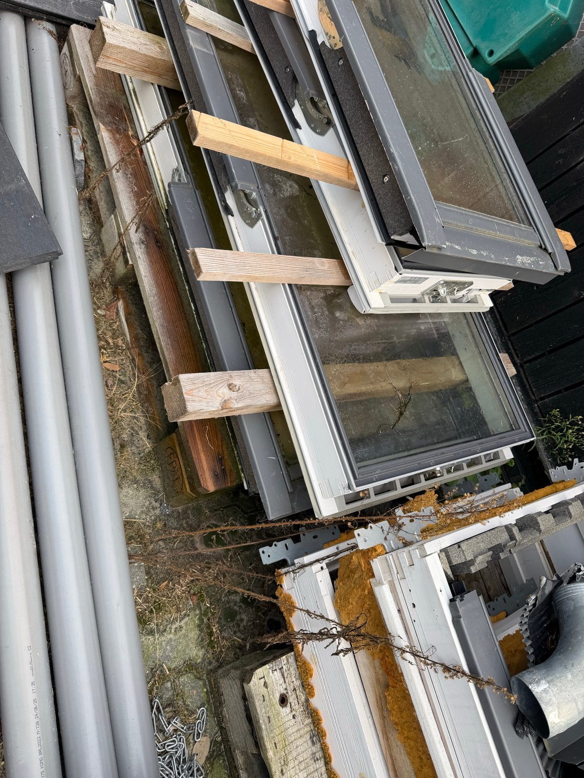 Velux Dakramen GGL CK04 en GGL MK08 - Gebruikt, Doe-het-zelf en Verbouw, Glas en Ramen, Ophalen, Gebruikt, Minder dan 80 cm, 80 tot 120 cm