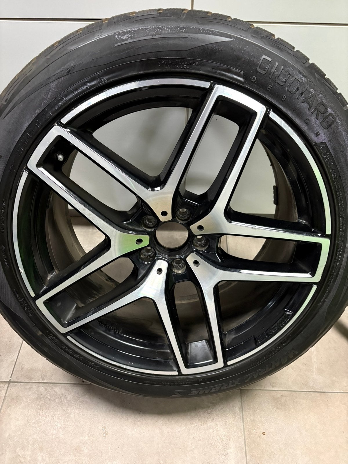 2 AMG velg Mercedes gle 21 inch, Ophalen