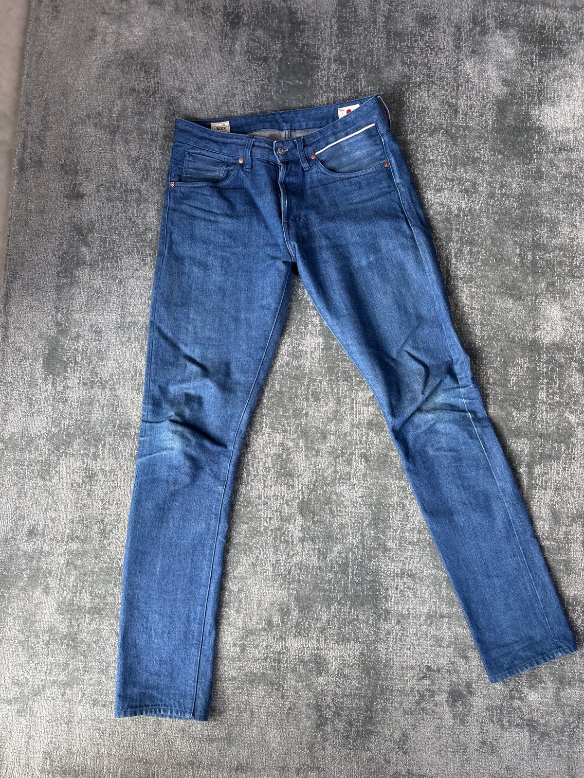 Benzak B-01 Deep Indigo Selvedge Jeans W31, Ophalen of Verzenden, Gedragen, Blauw, W30 - W32 (confectie 38/40)