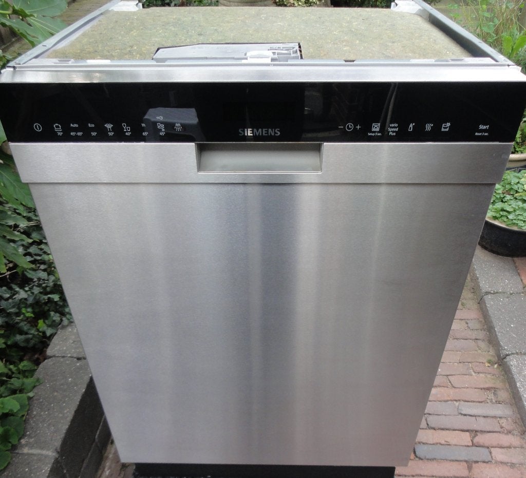 Siemens inbouw Vaatwasser - RVS Look, Witgoed en Apparatuur, Ophalen, 60 cm of meer, Minder dan 10 liter, Zo goed als nieuw
