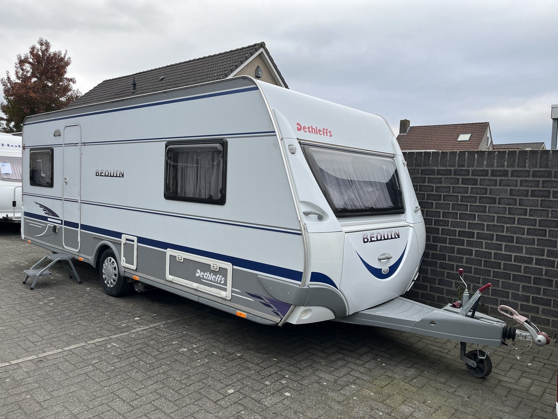 Dethleffs 540 V Beduin met mover (bj 2009), Reservewiel, Bedrijf, Dethleffs, 5 tot 6 meter