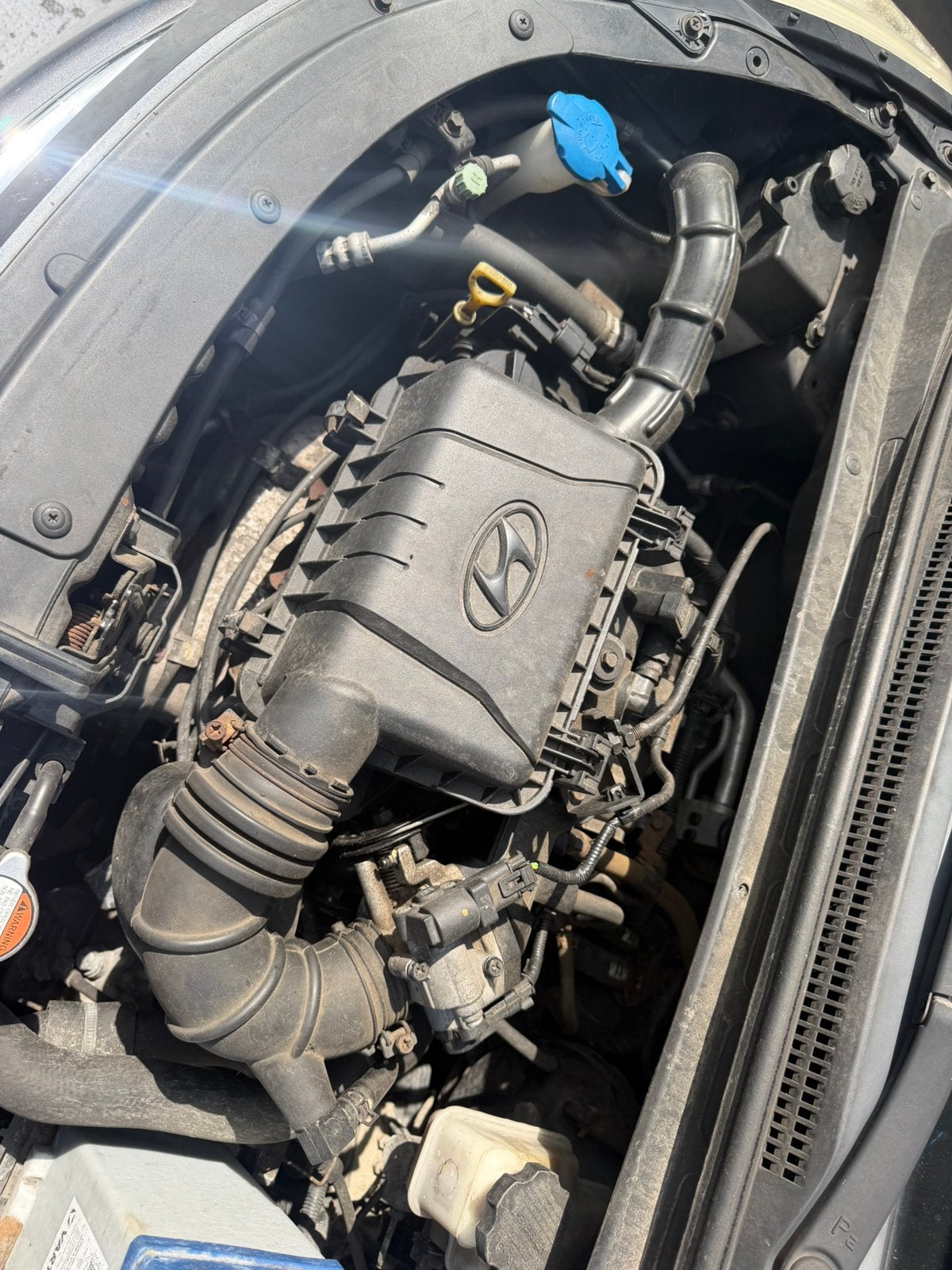 Hyundai i10 1.1 Motor Compleet 305DKM Benzine Origineel, Ophalen, Gebruikt, Hyundai