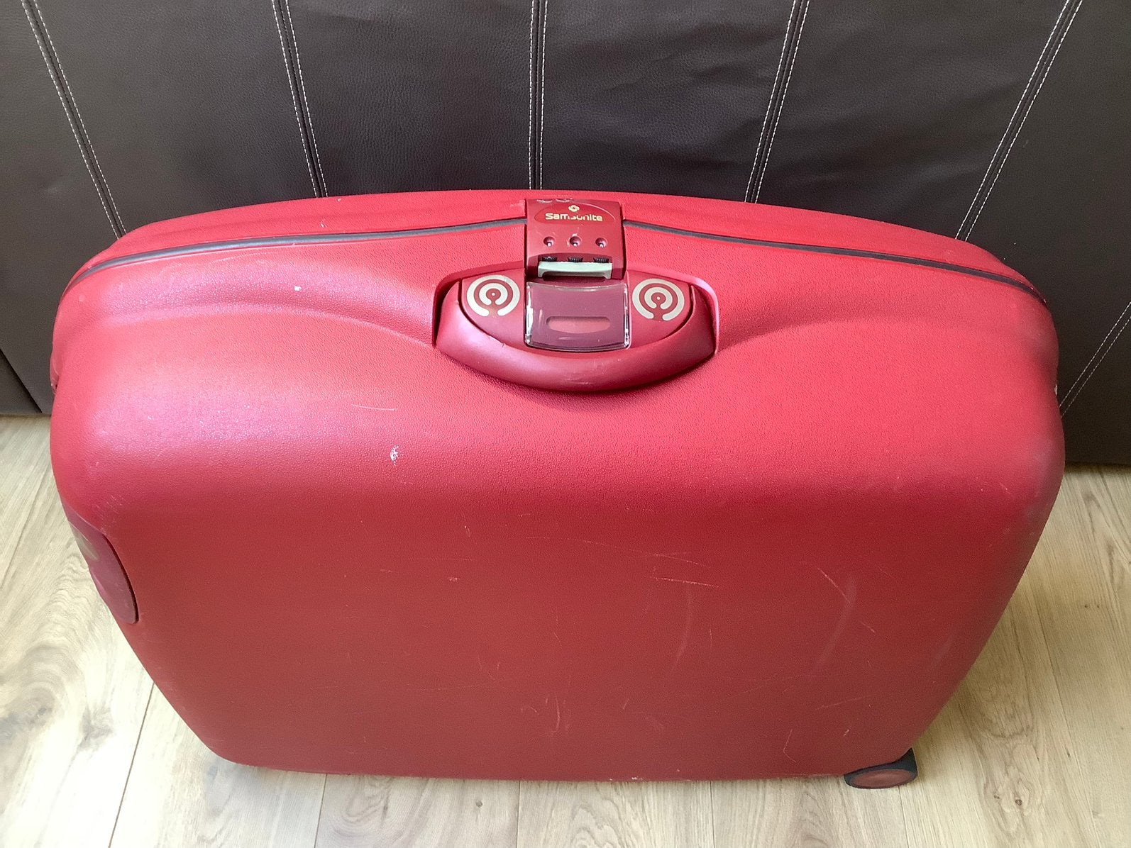 Grote Samsonite hardschalen koffer, Sieraden, Tassen en Uiterlijk, Koffers, Ophalen, Gebruikt, Hard kunststof, 70 cm of meer
