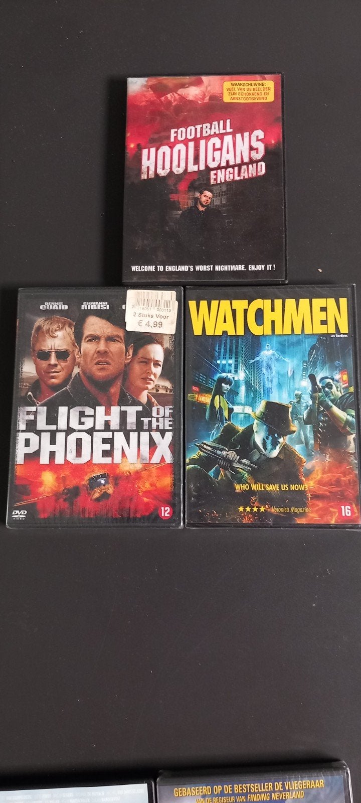DVD-collectie: Football Hooligans, Flight of Phoenix, Wat, Engels, Vanaf 16 jaar, Nederlands, Ophalen of Verzenden