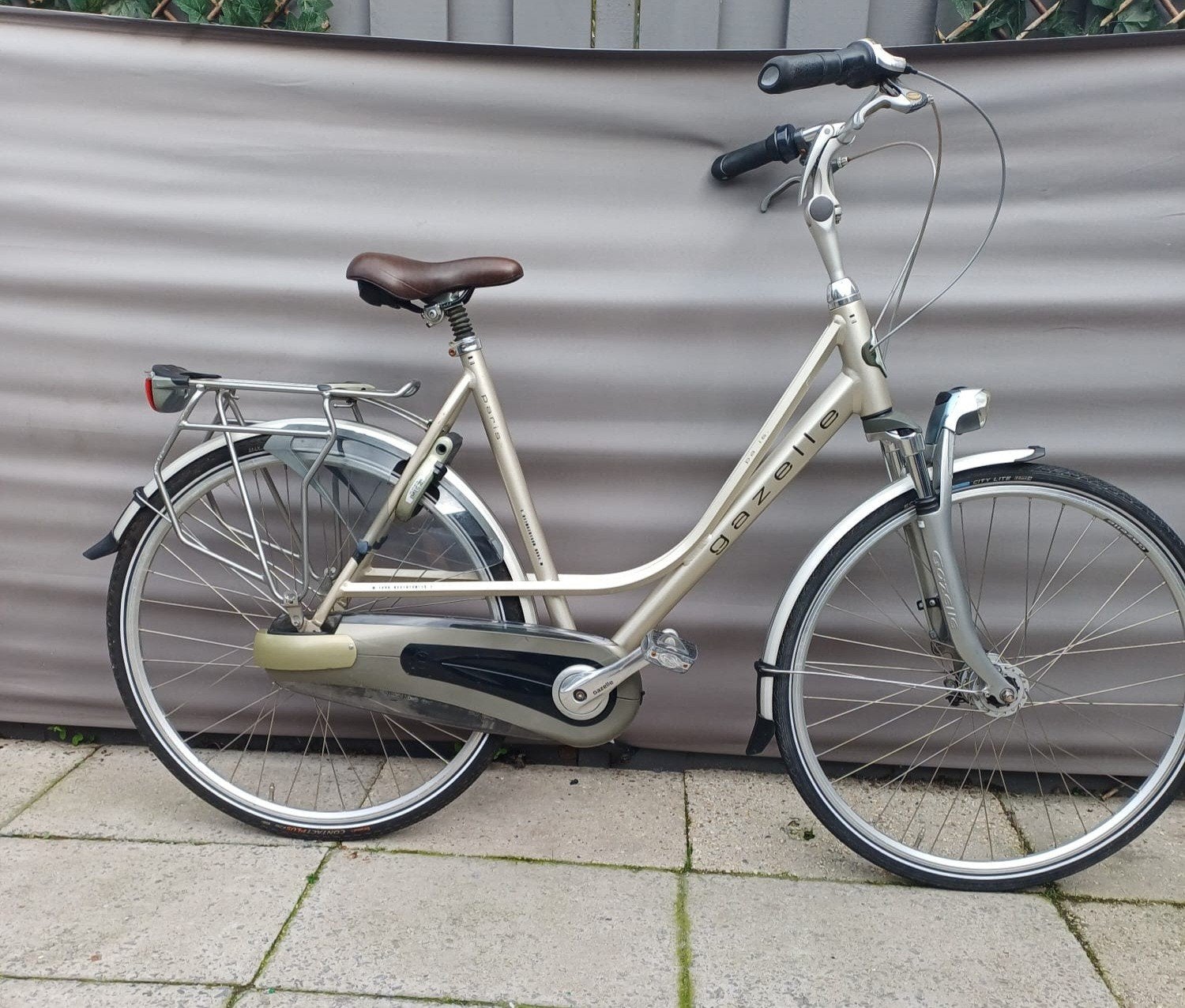 gazelle dames fiets, Ophalen, Gebruikt, Versnellingen, 56 cm of meer