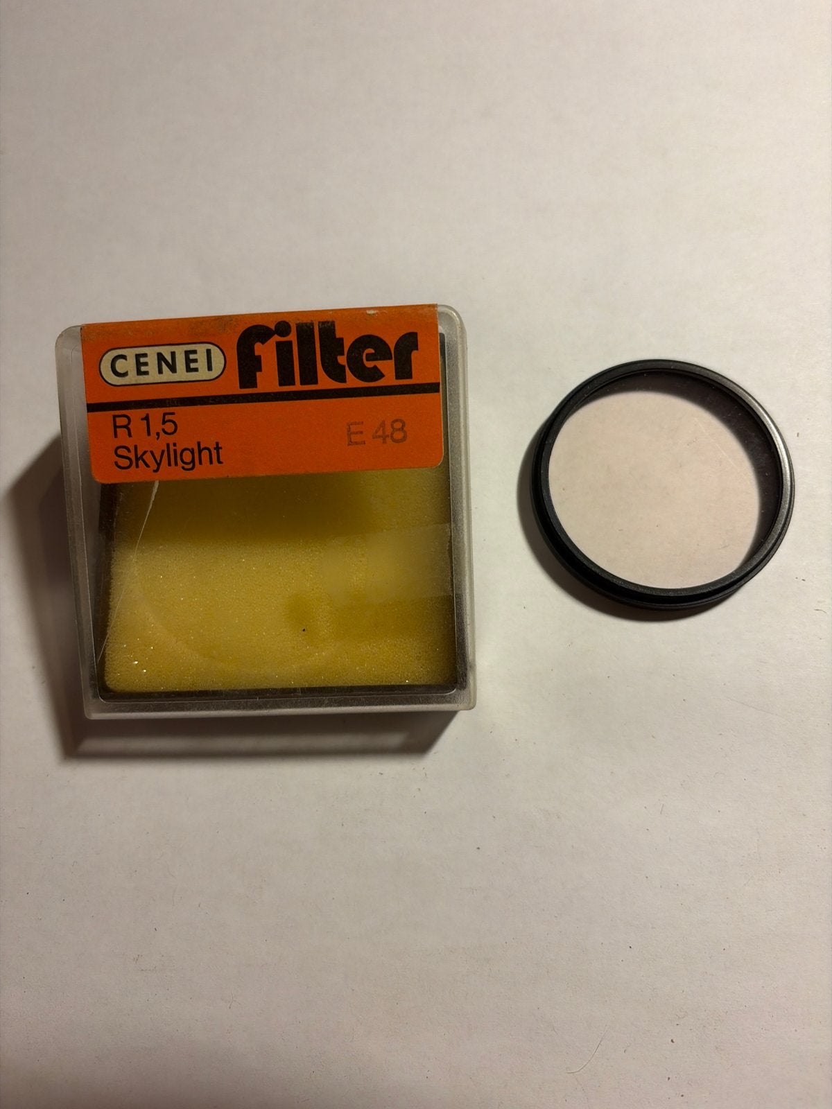 Cenei Skylight filter R 1,5 E 48, Overige merken, Gebruikt, Minder dan 50 mm, Skylightfilter