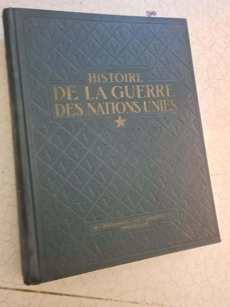 Bijna antiek boek Histoire de la Guerre des nations Unies