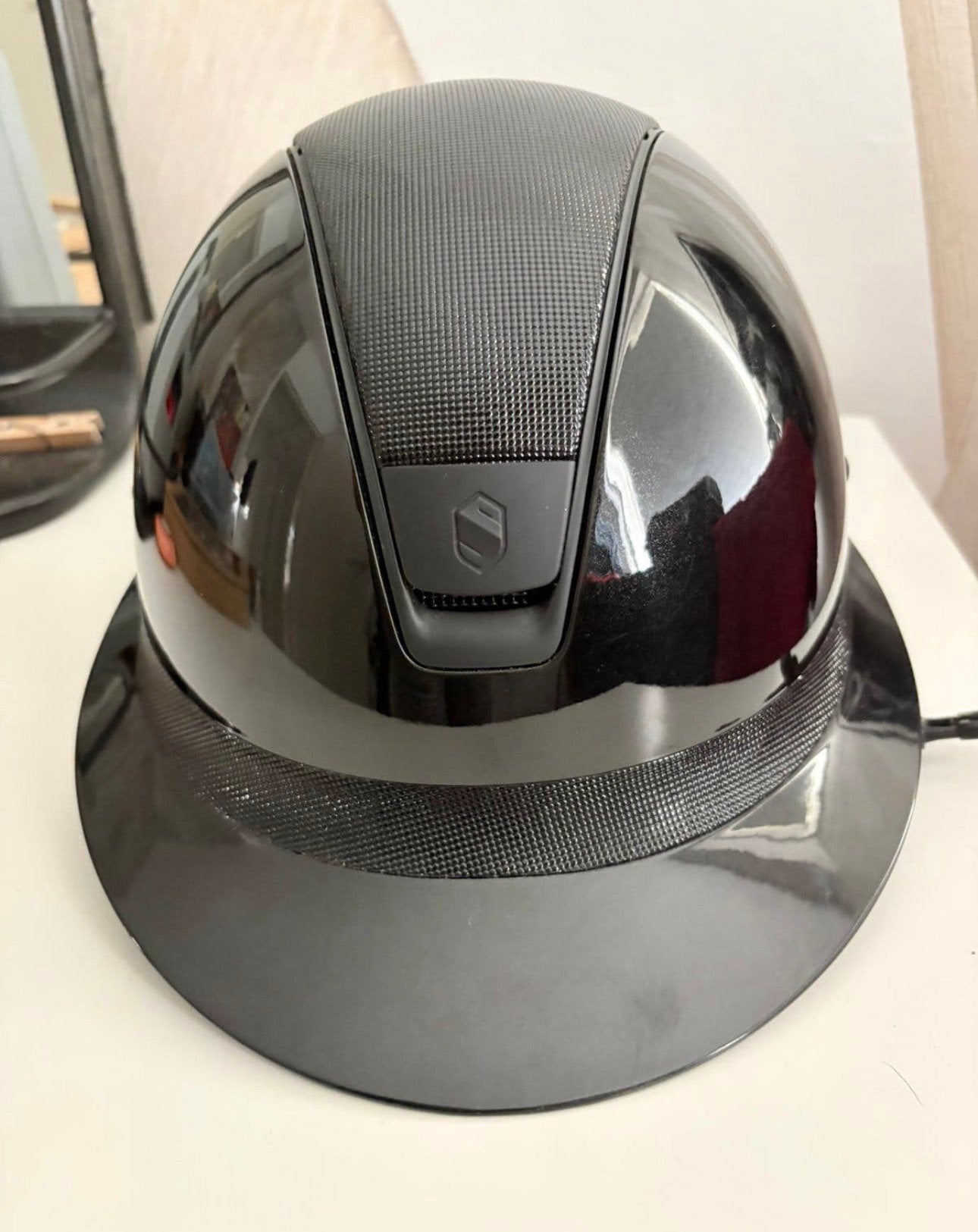 Samshield miss shield, glossy, Ophalen of Verzenden, Zo goed als nieuw, Dressuur