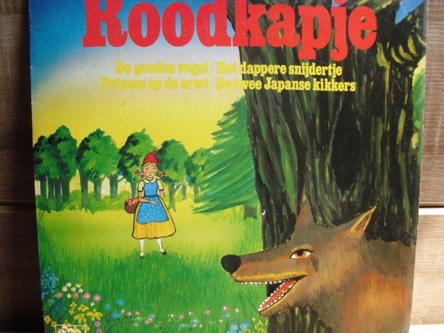 Roodkapje - De Gouden Vogel LP, LP, Gebruikt, Ophalen of Verzenden, Verhaal of Sprookje
