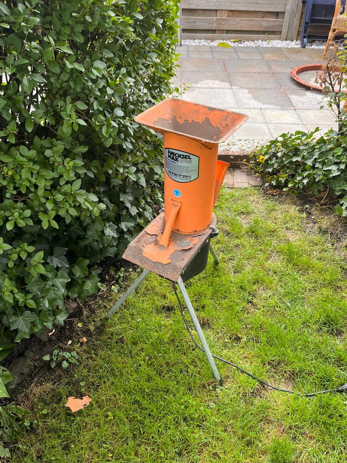 Steinmax haksel/versnipper machine, Ophalen of Verzenden, Gebruikt, Elektrisch