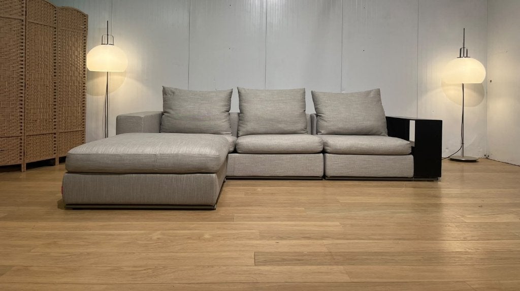 NIEUW Flexform Groundpiece Hoekbank NP €25.000 + GARANTIE