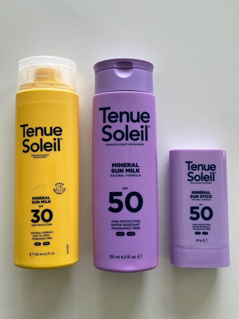 Tenue Soleil mineral sun milk and sun stick, Ophalen of Verzenden, Nieuw, Zonnebrand of After Sun