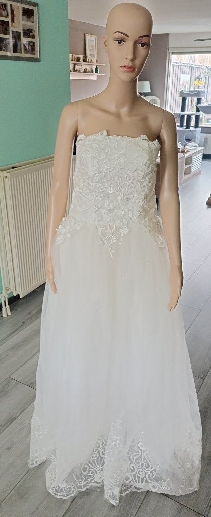 Trouwjurk, Kleding | Dames, Trouwkleding en Trouwaccessoires, Ophalen of Verzenden, Nieuw, Wit, Trouwjurk
