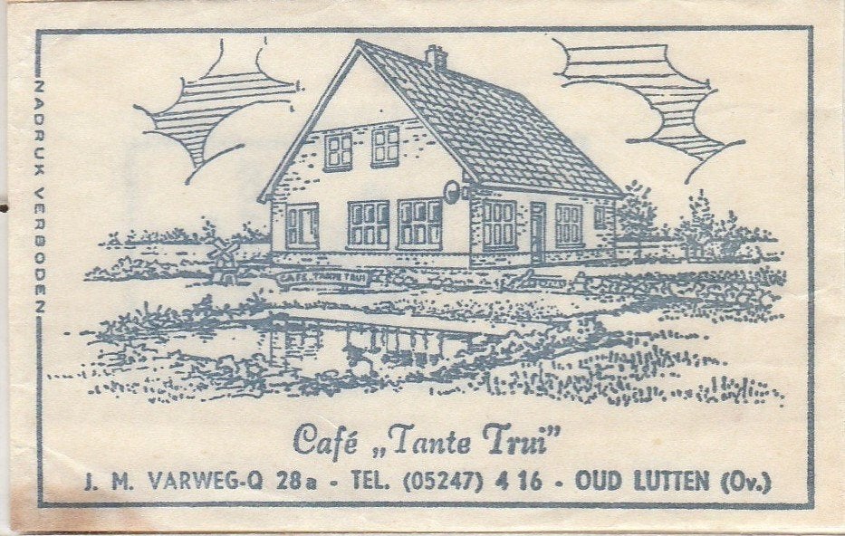 Tante Trui Oud Lutten Ov. - J Varweg, Ophalen of Verzenden