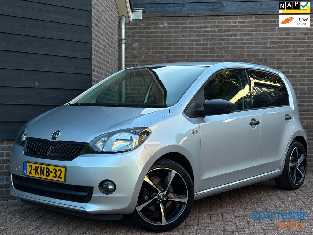 Skoda Citigo 1.0 Greentech Arctic | Airco | 16inch | Navi |, Voorwielaandrijving, Euro 5, Stof, Gebruikt