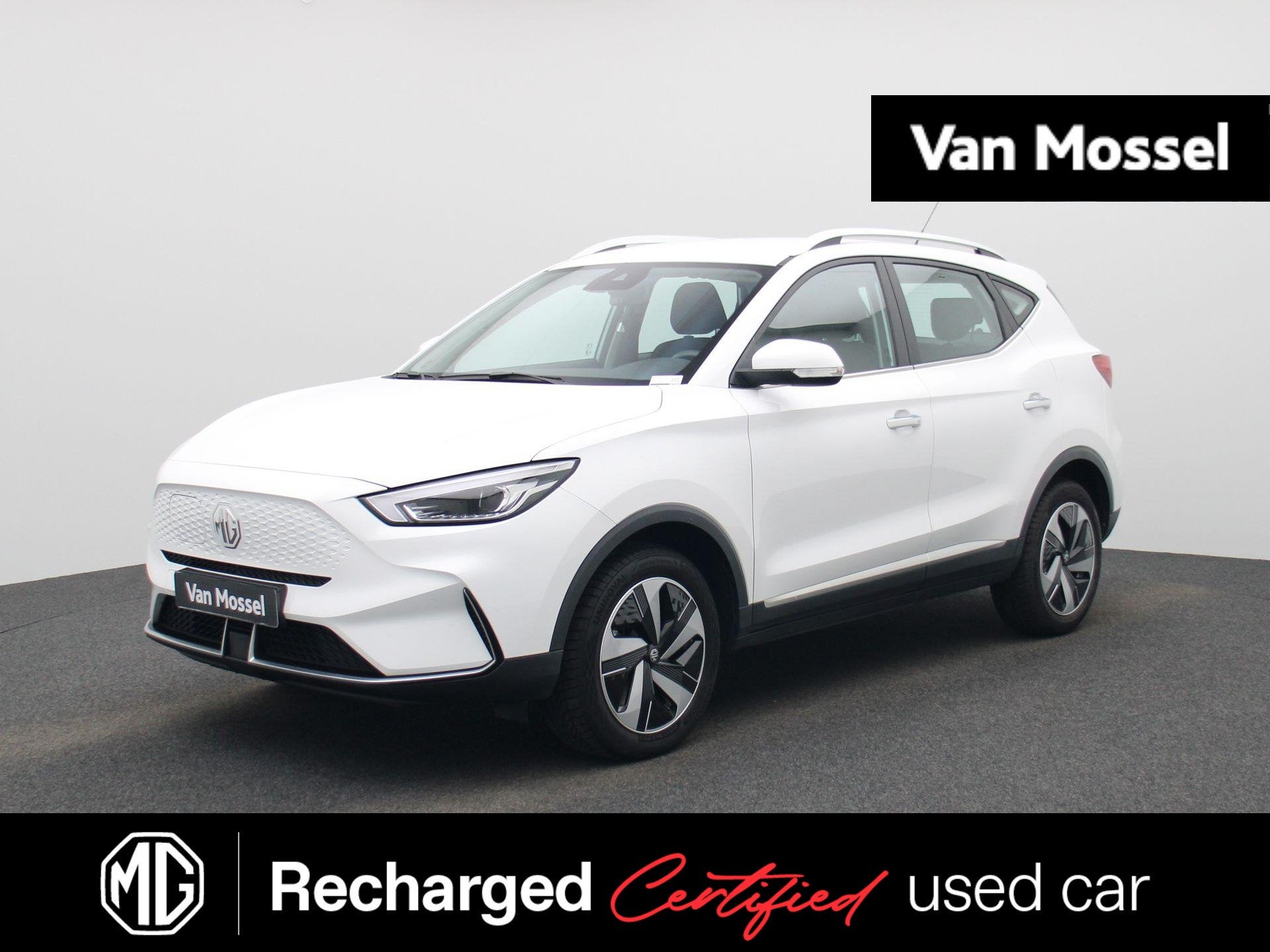 MG ZS Standard Range 50kWh Comfort | WLTP 320 KM | SOH 97,13, Stof, Zwart, Automatische klimaatregeling, ZS