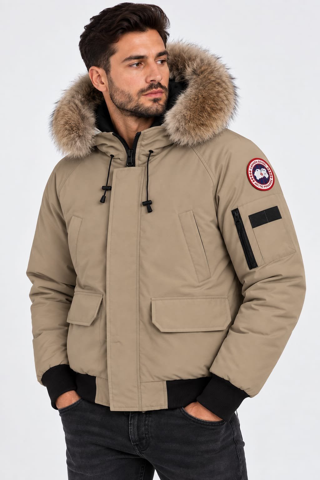 Canada goose jassen heren, Ophalen, Zo goed als nieuw, Zwart